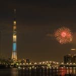 fire works in japan